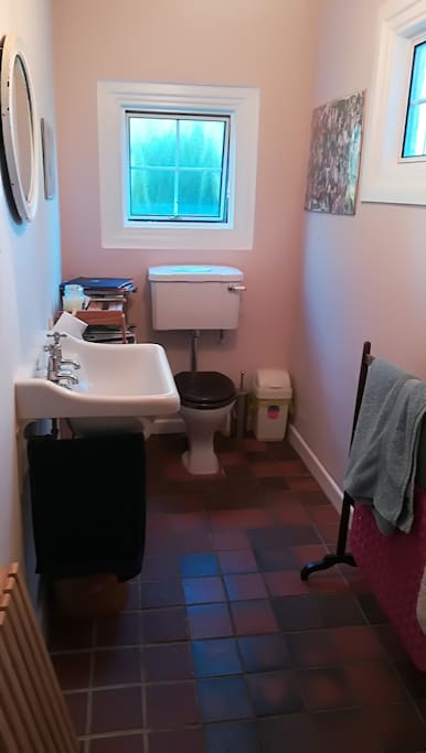 Private toilet and shower room