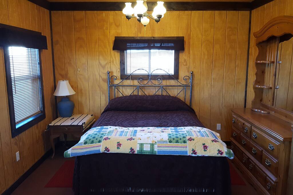 First bedroom queen bed
