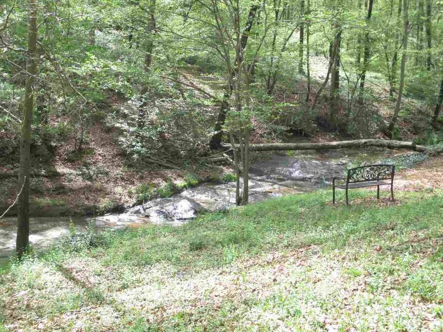 Creek on property