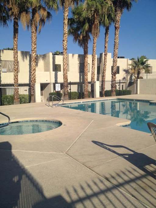 Pool and spa