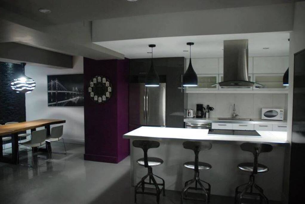 Cuisine et salon