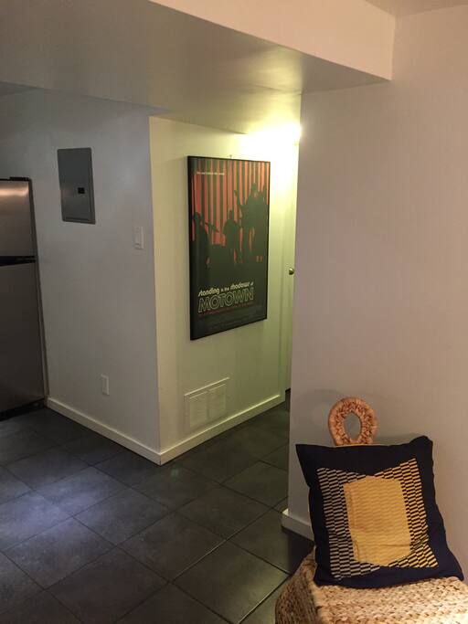 Access from main door