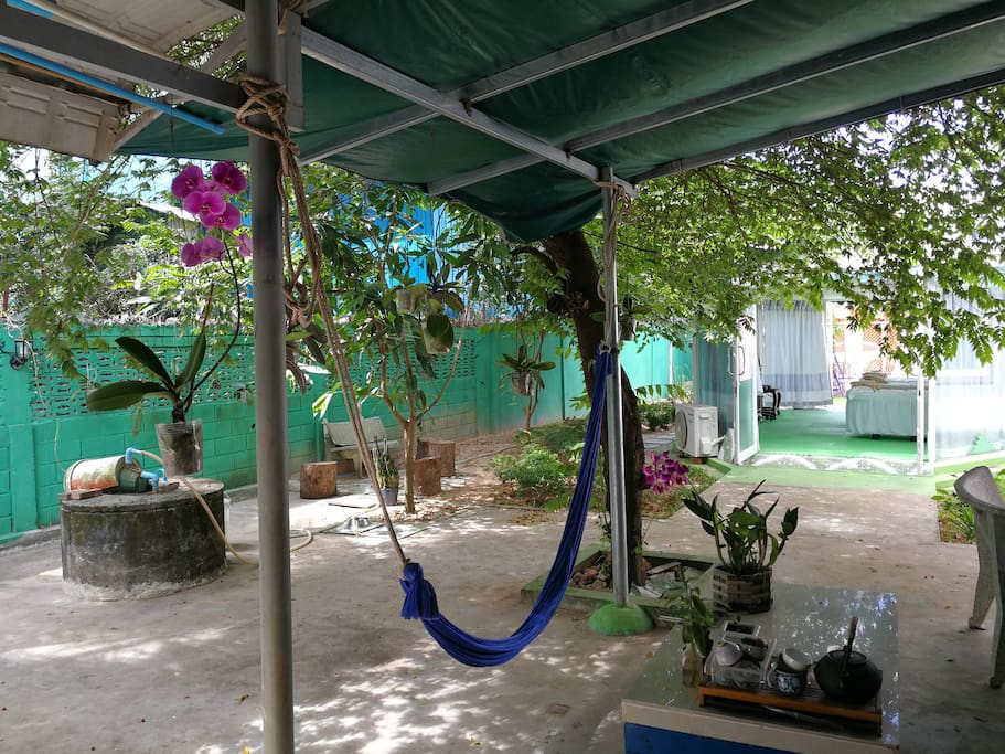 garden to relax