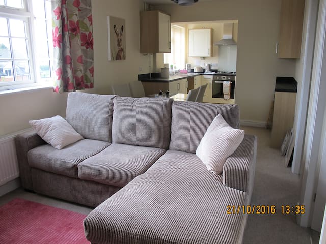Two bedroom comfortable apartment in Oakham