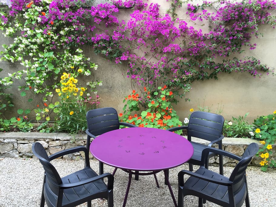 Jardinet privatif