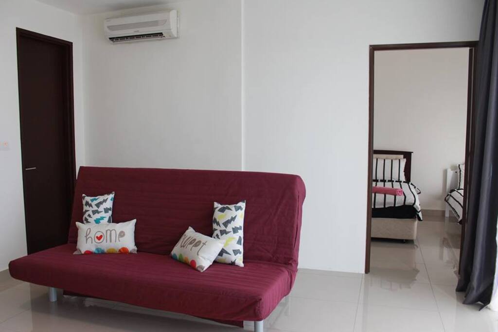 Living Room, all the guest can share the living room