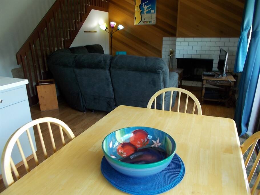 Dining and Living rooms