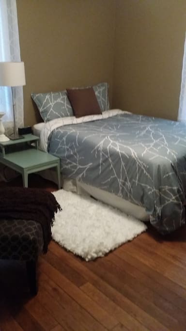 Comfortable full bed
