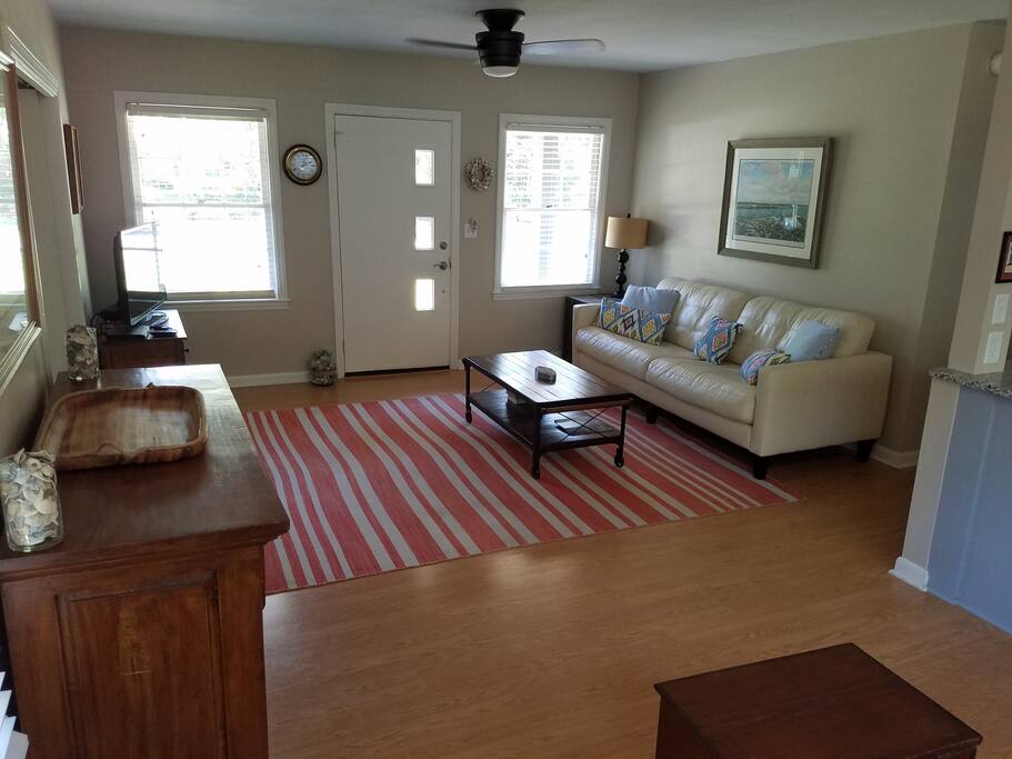 Living room with TV