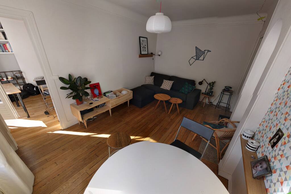 Salon cosy des deux côtés ;)