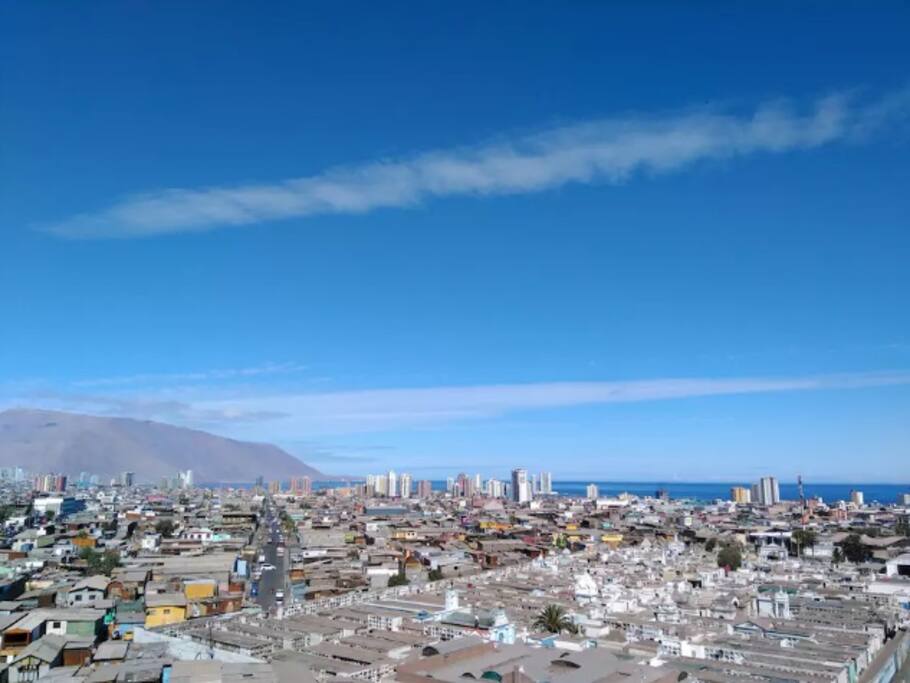 Vista desde el departamento.