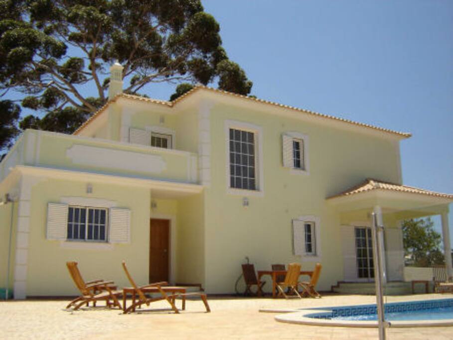 Rear View of Villa