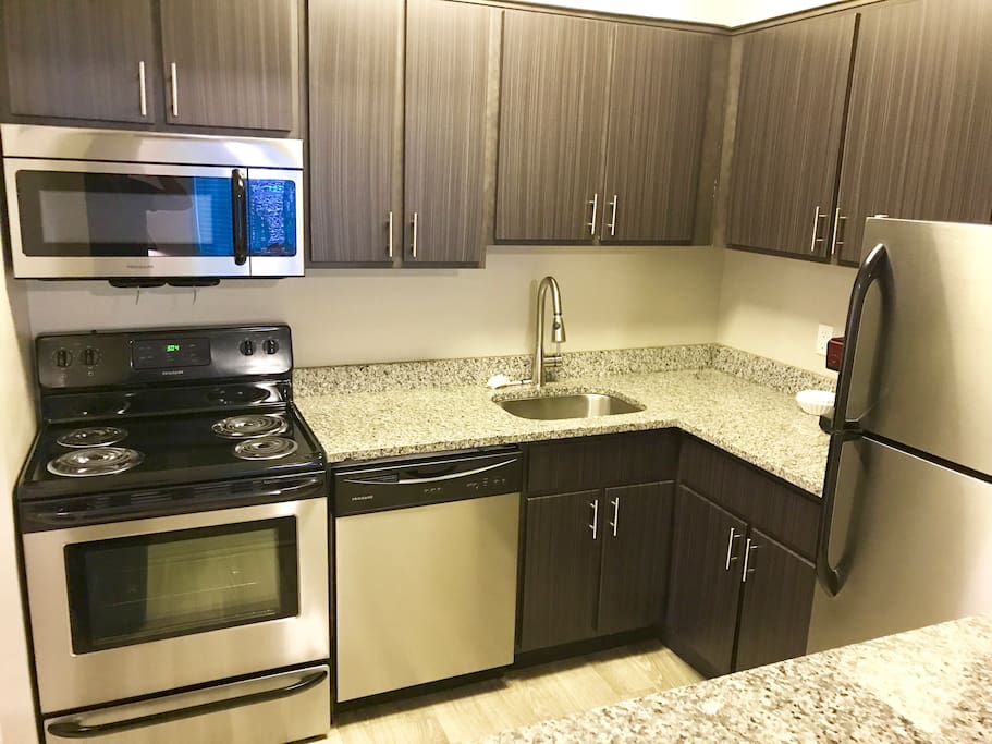Full kitchen! Fully equipped!