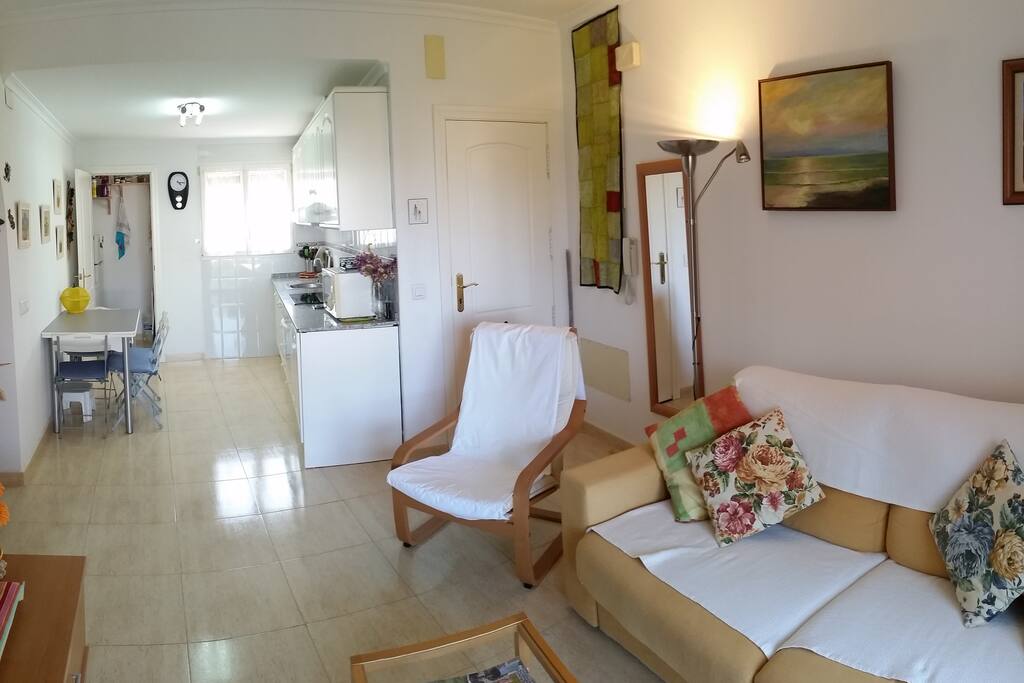 Salón y cocina