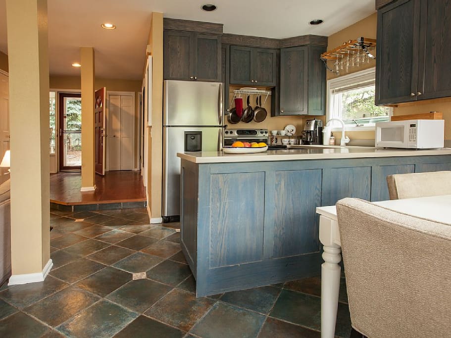 Kitchen/front entrance