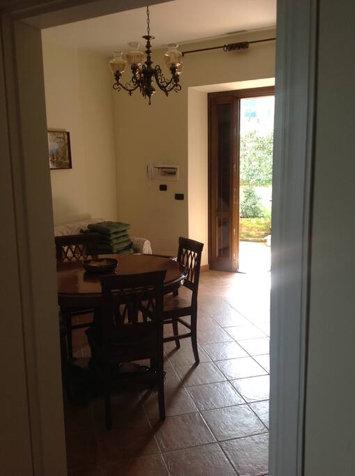 soggiorno ed ingresso