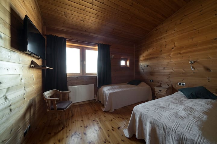 1 of total 4 bedrooms, all rooms are identical