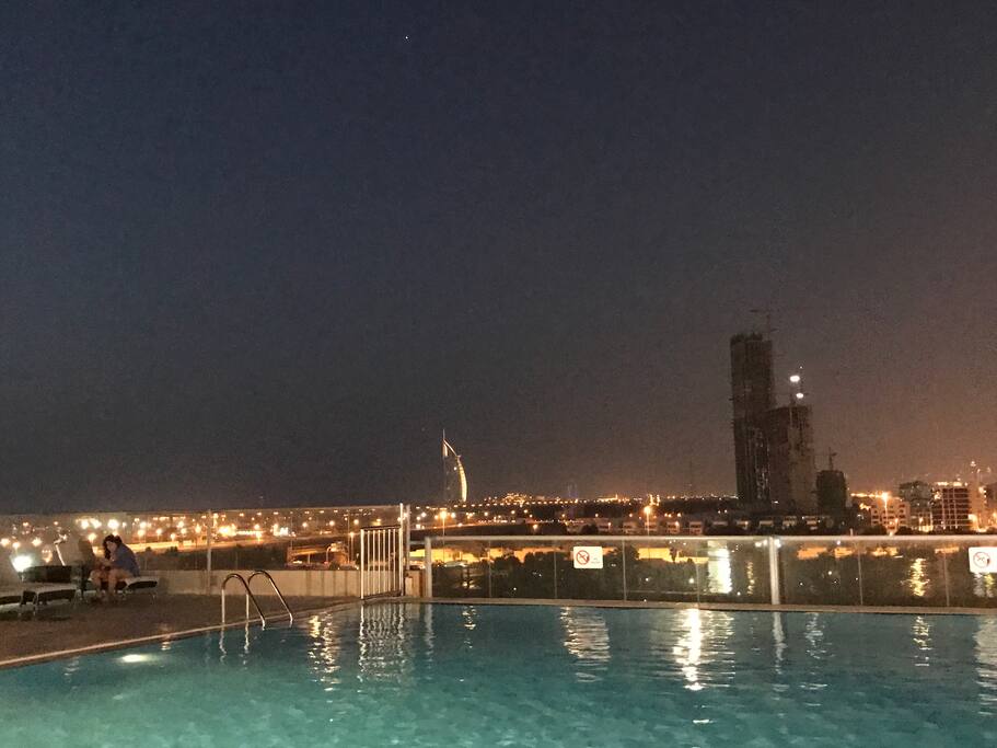 Hotel swimming pool access