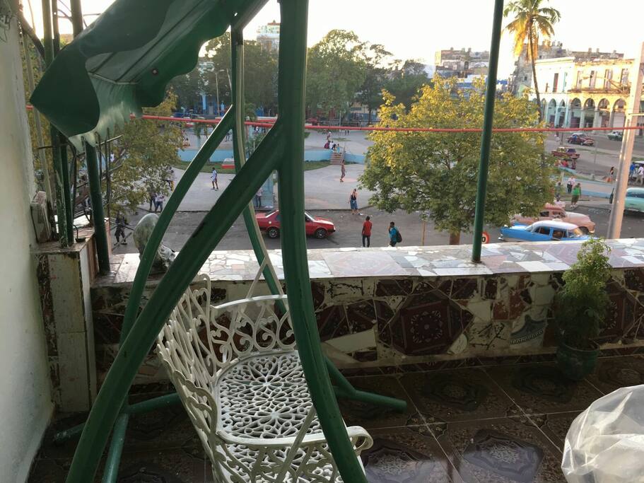 private terrace and balcony!