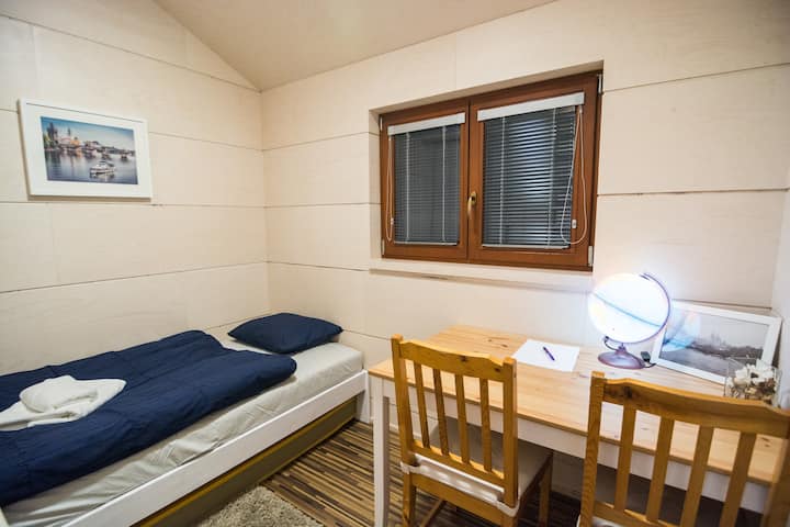 Cabin bedroom in Houseboat Benjamin for 3 people