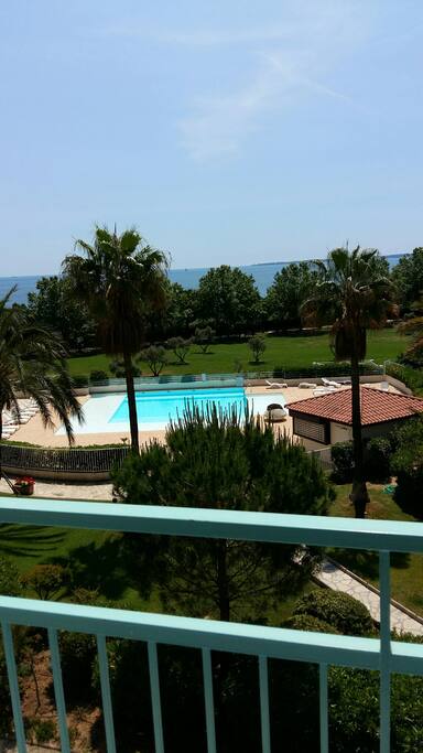 vue de la terrasse