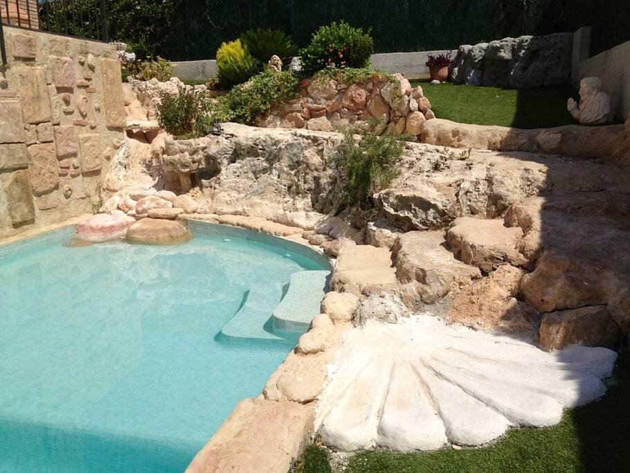 Piscina privada en la casa