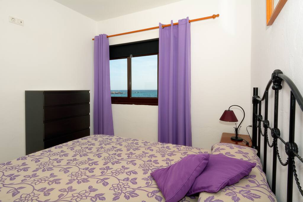 main bedroom sea views