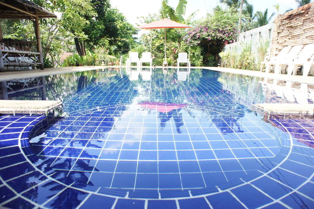 Swimming pool.