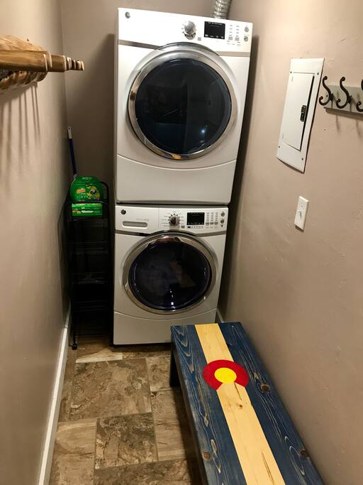 In-unit washer and dryer