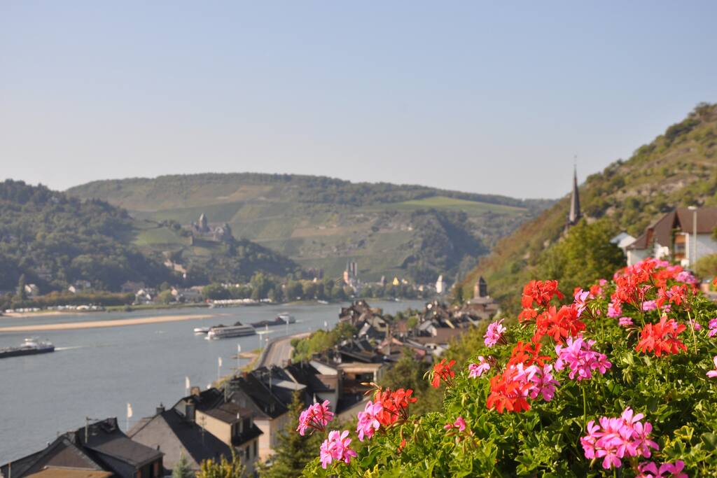 Ausblick vom Haus