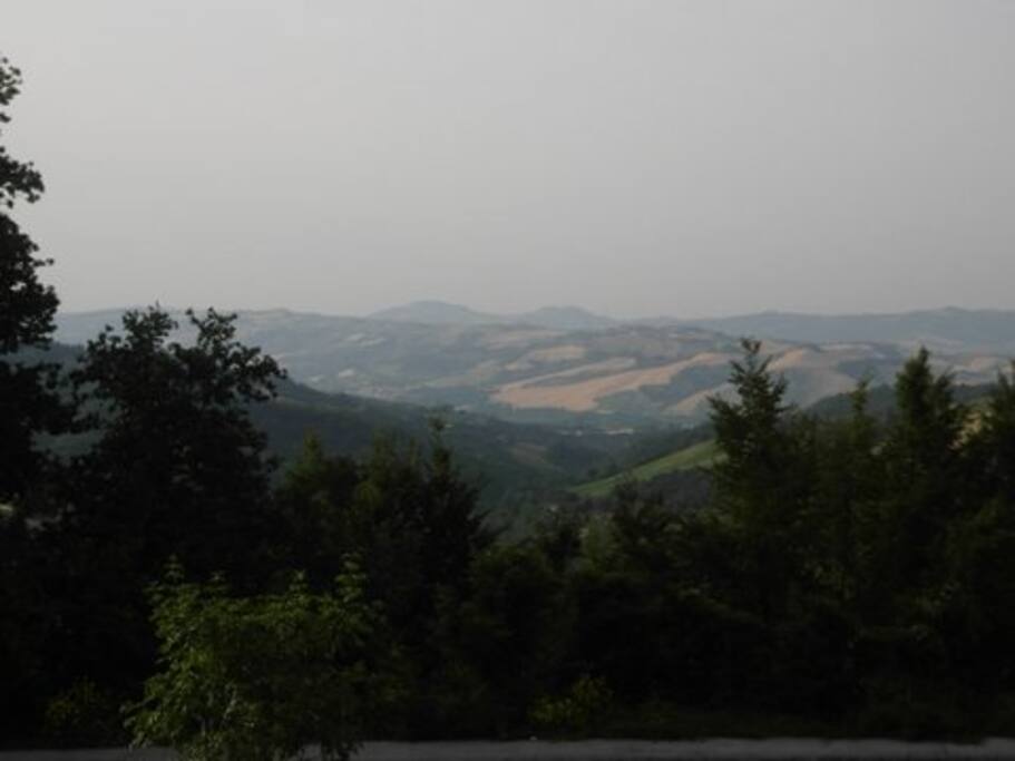 paorana che si gode dal giardino