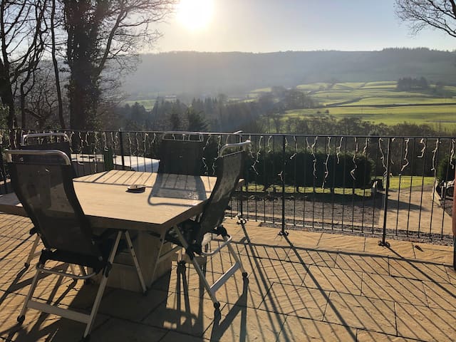 Fox Garth the cosy get away with a great view