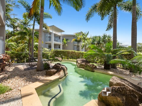 Popular Airbnb listing: Plunge Pool Privacy 2br (Peppers) Resort & Spa in Kingscliff