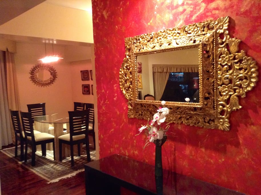 view of dining room