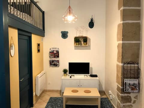 Annonce Airbnb populaire: Saint-Michel District Studio à Dijon