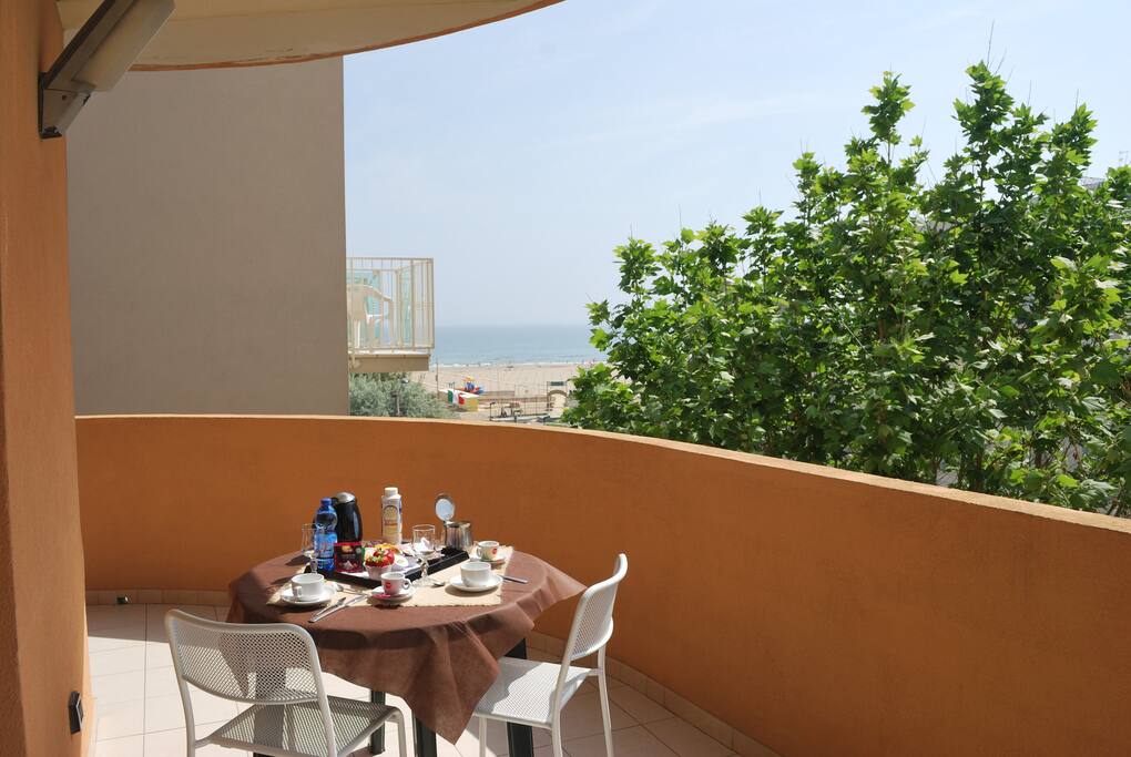 Terrazzo vista mare
