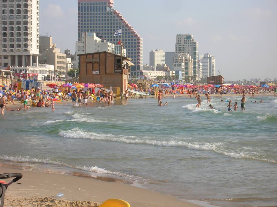 Nearest beach is a 3-minute walk down the street.