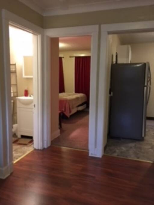 Private Bedroom, access to full kitchen, bathroom, living room