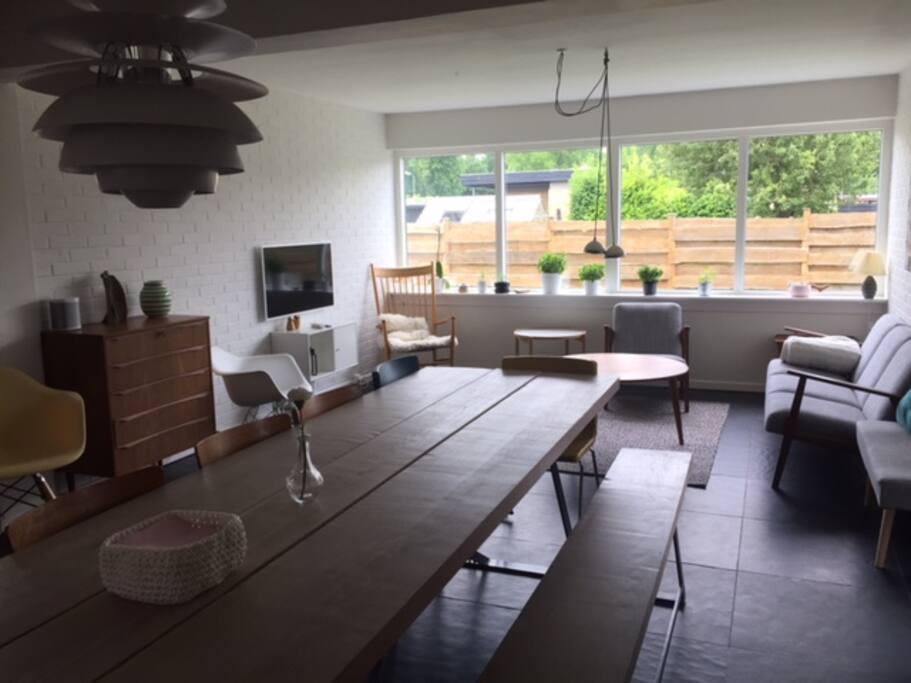 Large table with room for 10