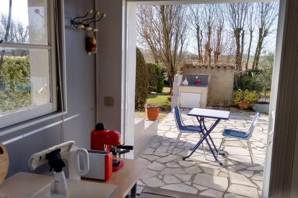Vue depuis le séjour