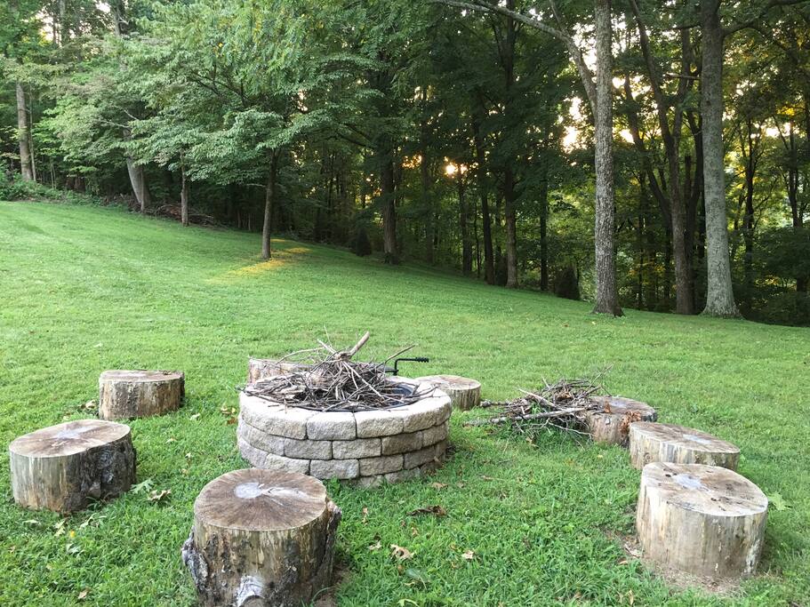 Enjoy our fireplace.
