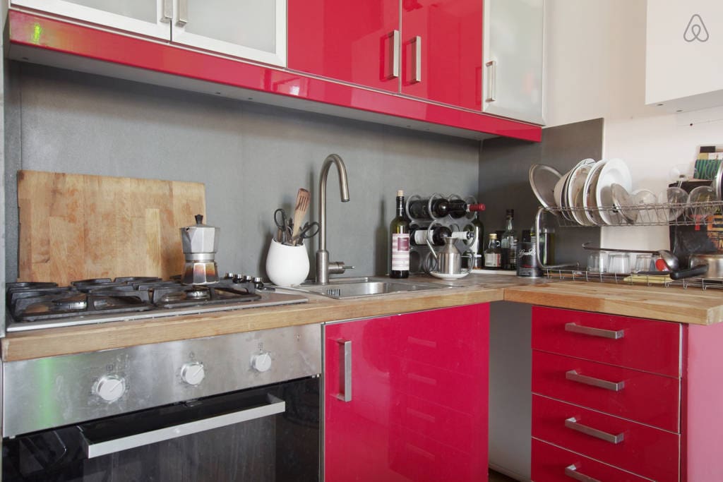 the kitchen corner