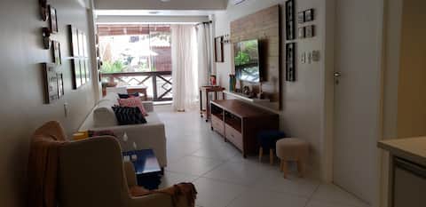 Imóvel de sucesso: Beautiful and comfortable apartment Praia do Forte. em Mata De São João