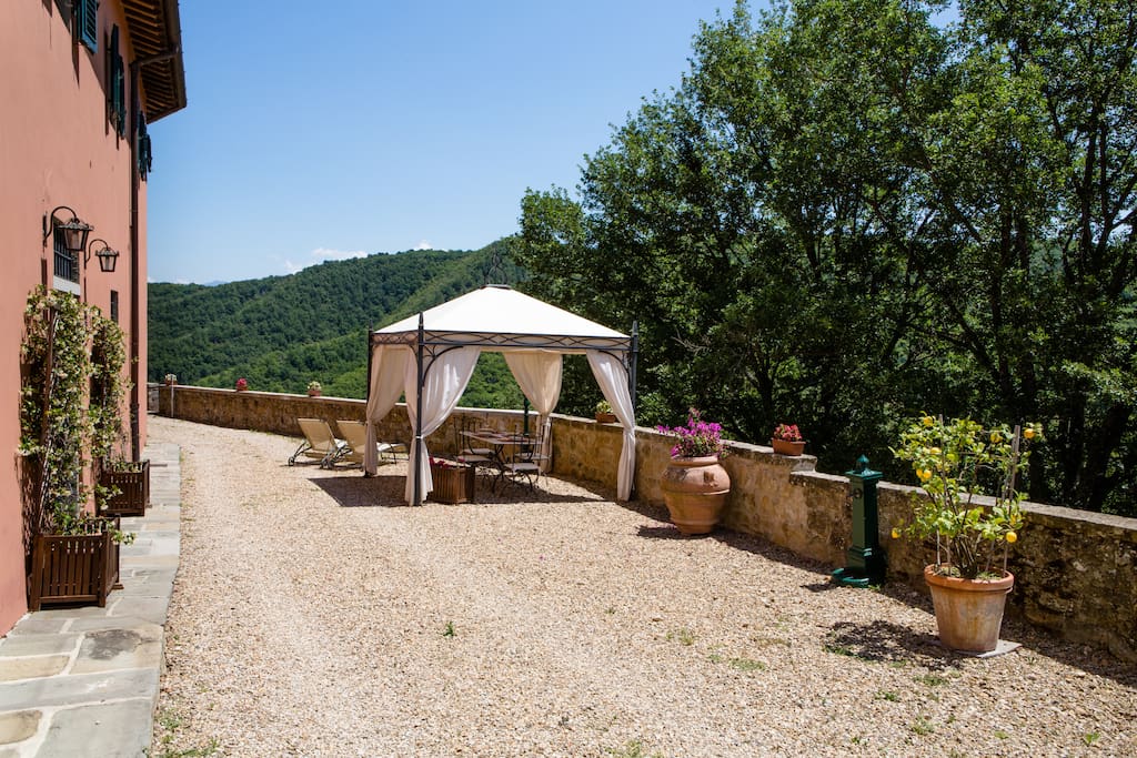 Private gazebo