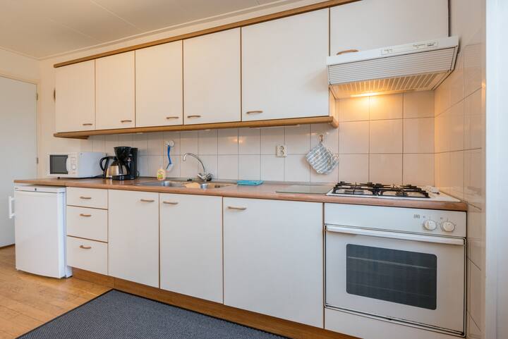 House with 3 bedrooms for 6 people with garage.