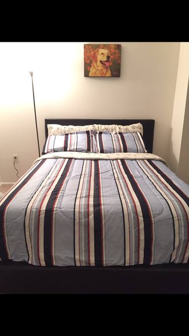 Bed for two.