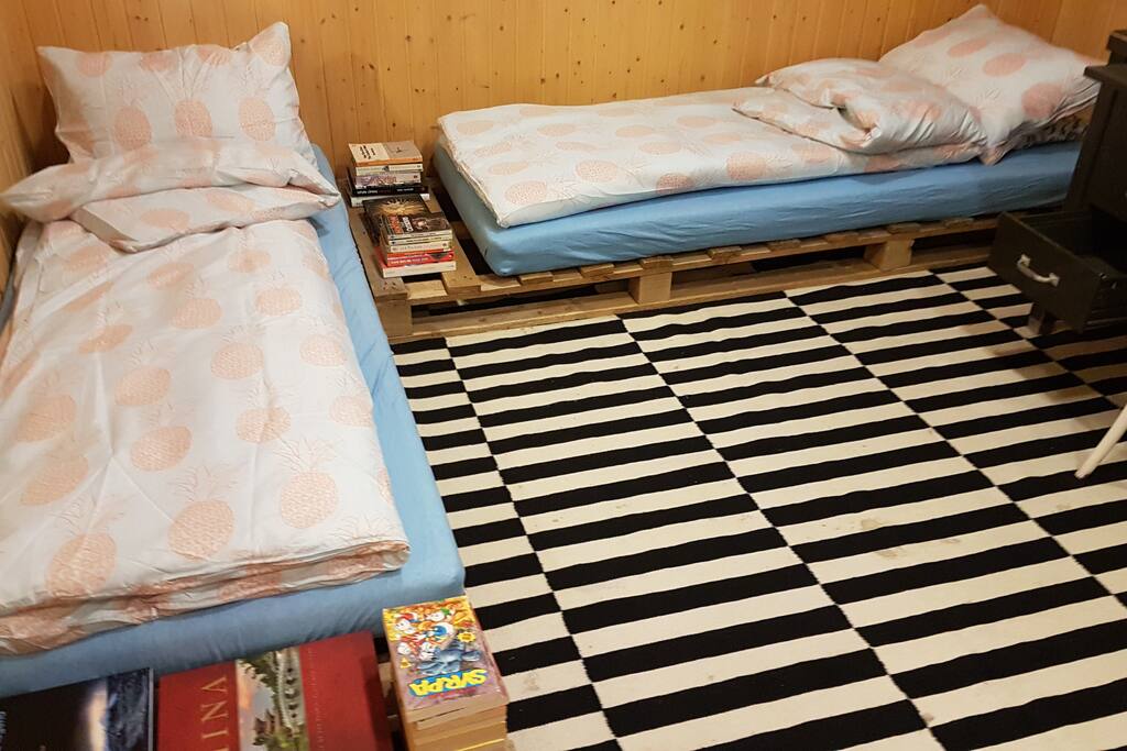 The beds