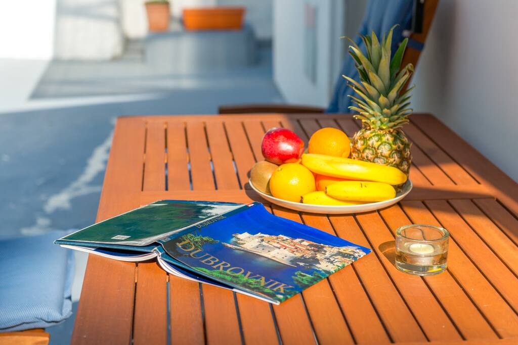 Terrace with outdoor seating area..