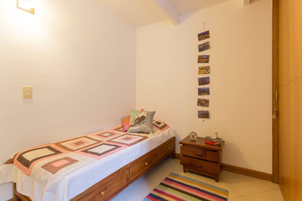 Now we have a double bed!