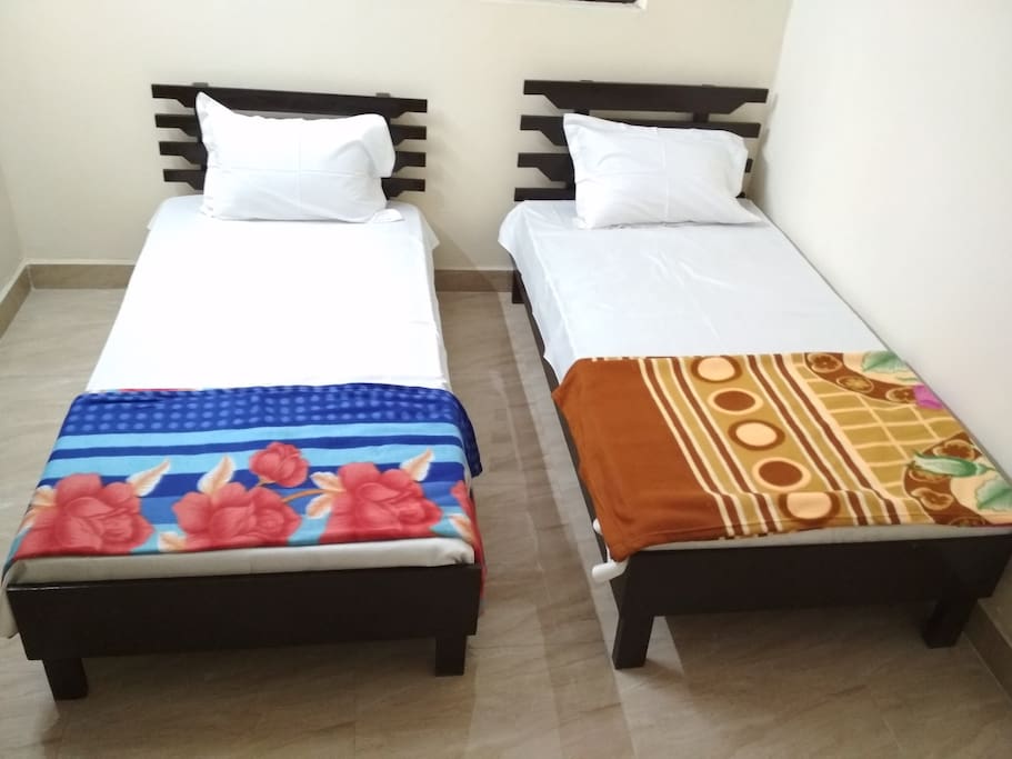Two Single beds